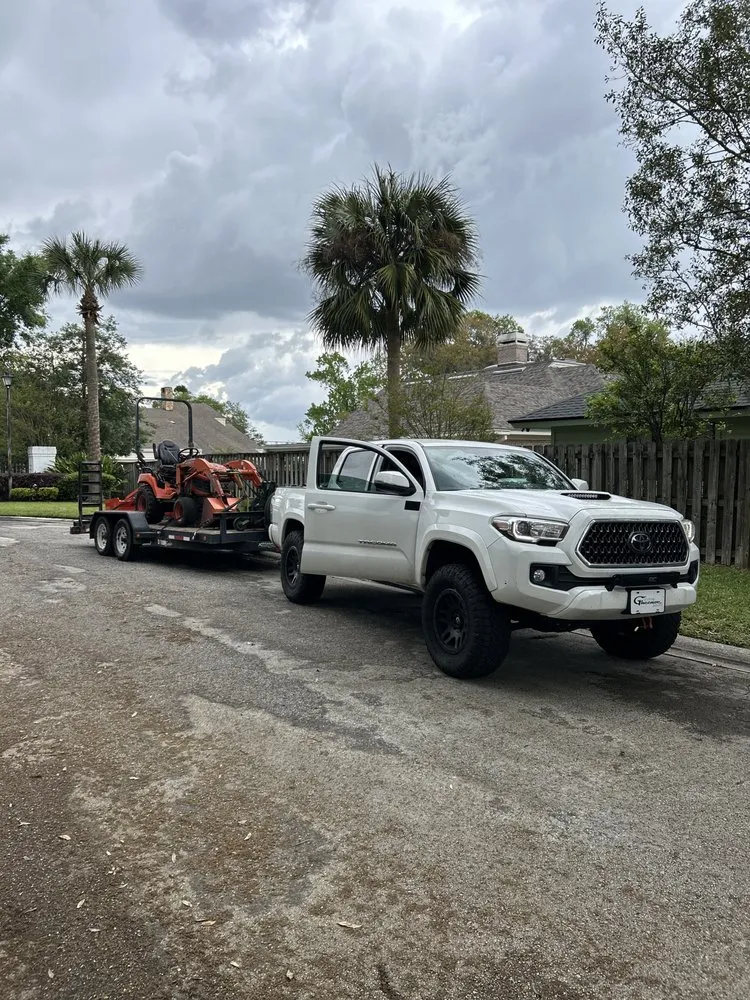 Expert lawn mowing service with custom design in Orange Park, FL by Local Boys Lawncare