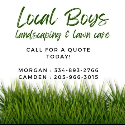Local Boys Lawncare Logo