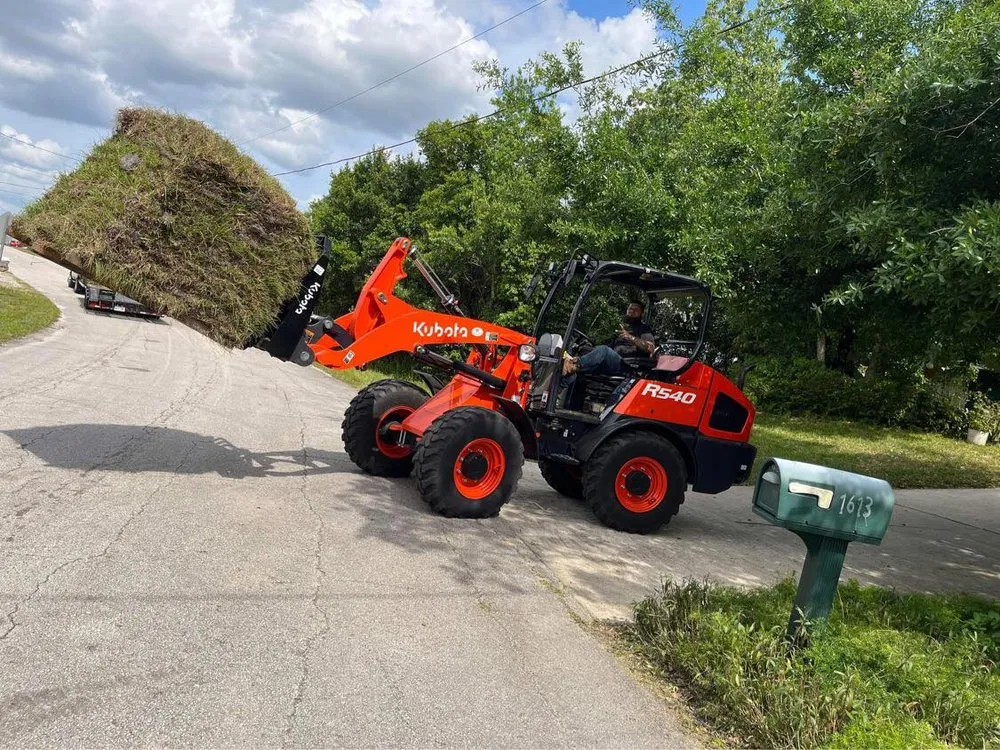 Custom lawn mowing service in DeBary, FL by Local Sod & Landscape