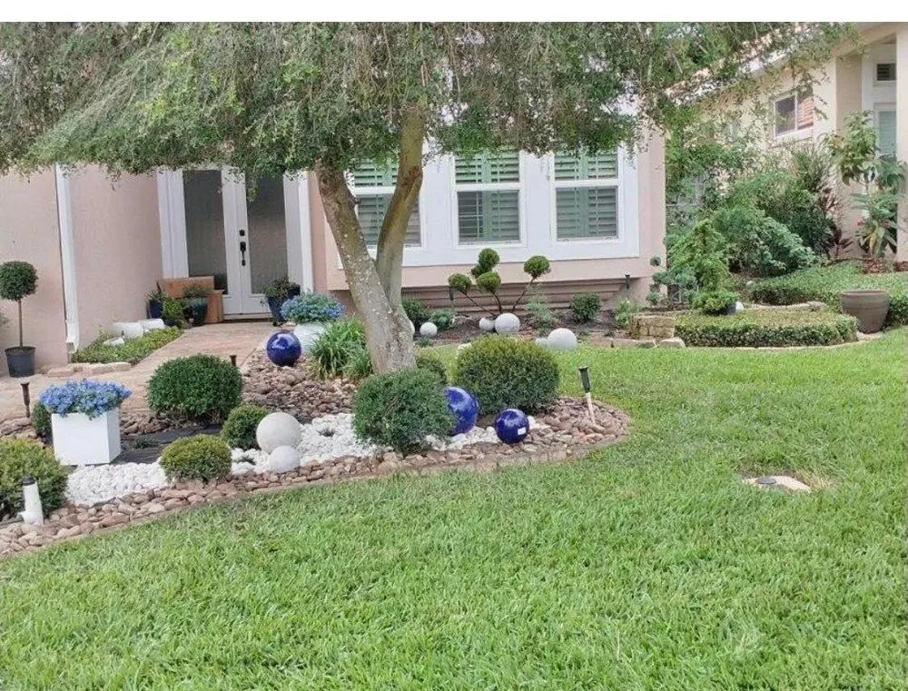 Custom yard cleanup service in DeBary, FL by Local Sod & Landscape