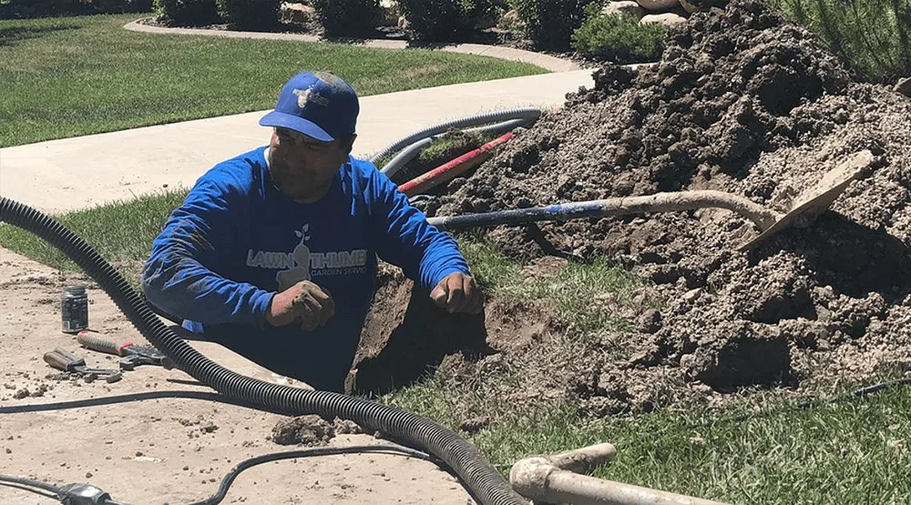 Custom outdoor landscaping in American Fork, UT by Local Sprinkler Pros