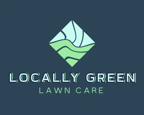 Locally Green Lawn Care Logo