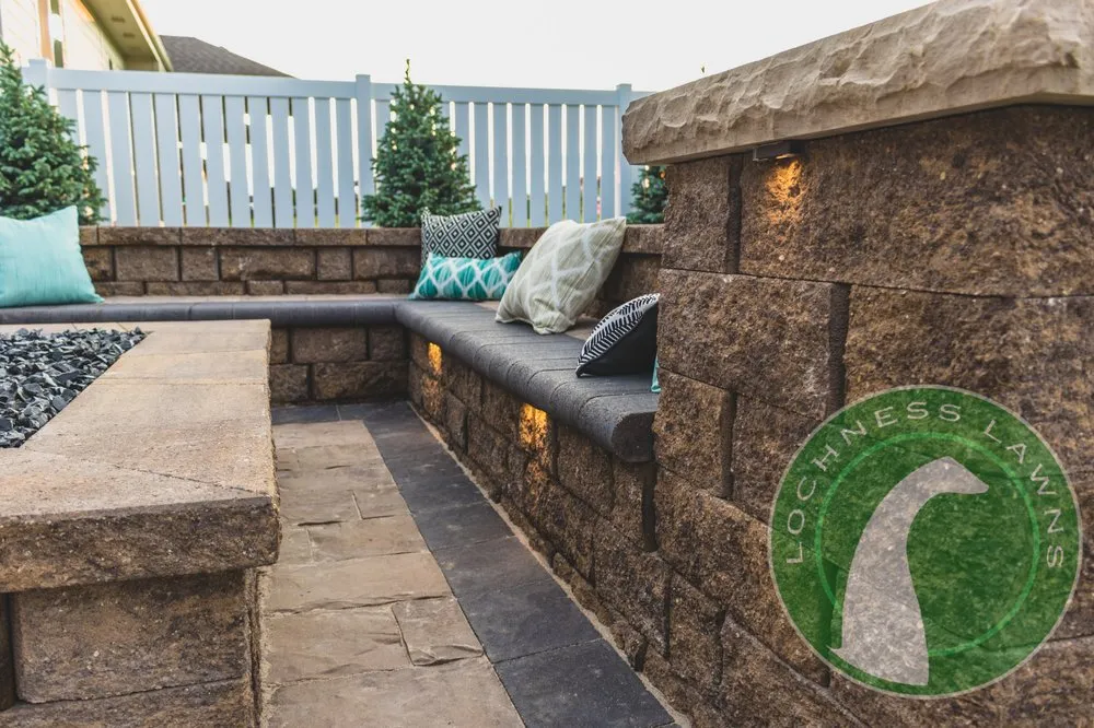 Professional lawn mowing service with custom design in Wright City, MO by Lochness Landscaping