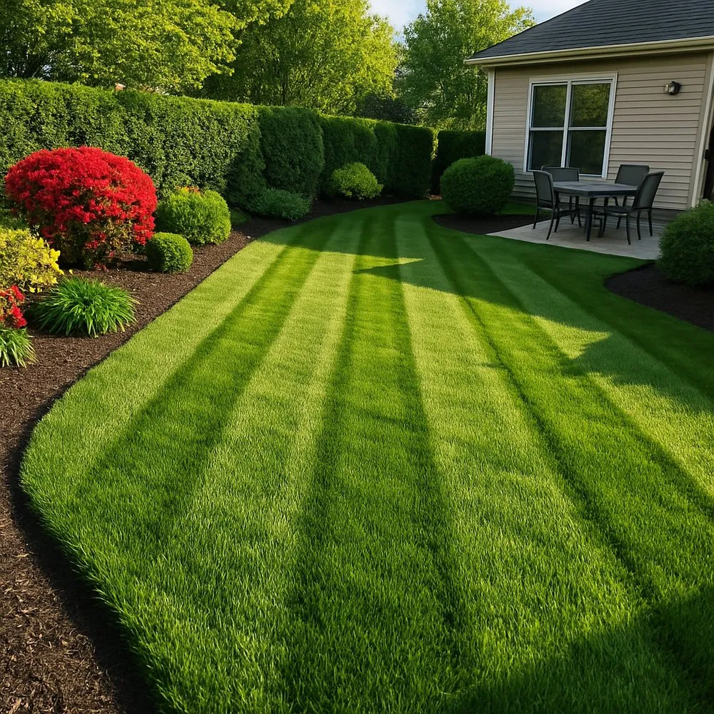 Expert lawn mowing service in Naperville, IL by Locked in Landscaping
