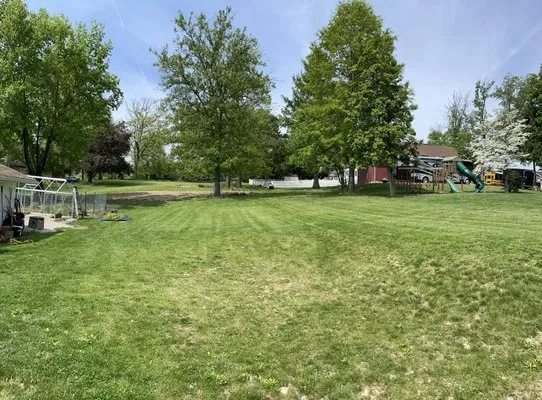 Locked in Lawn Care Logo