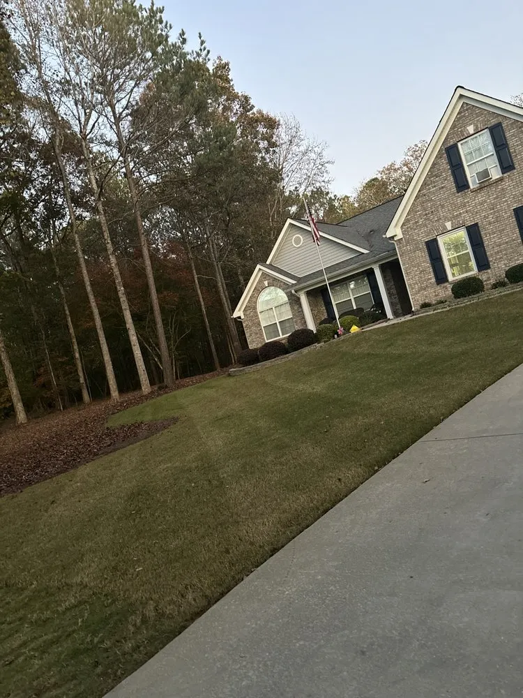 Custom yard maintenance in McDonough, GA by Locke’s Lawn Recovery