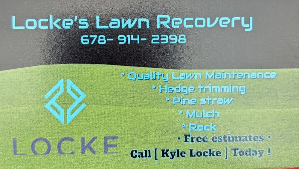 Trusted landscape design near you in McDonough, GA by Locke’s Lawn Recovery