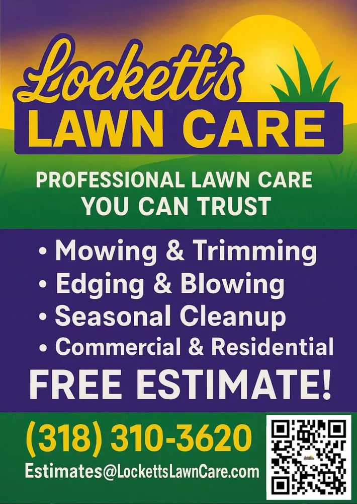 Reliable landscaping services in Alexandria, LA - Locketts Lawn Care