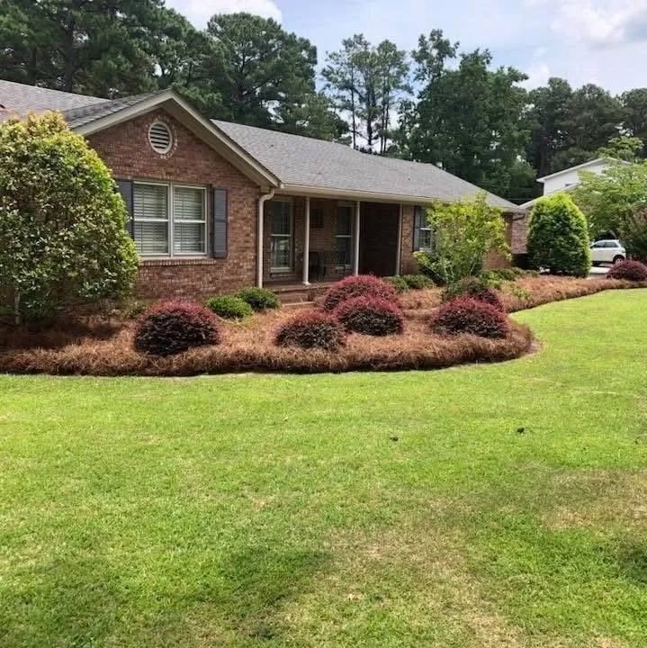 Affordable residential landscaping in Darlington, SC by Locklair Property Management