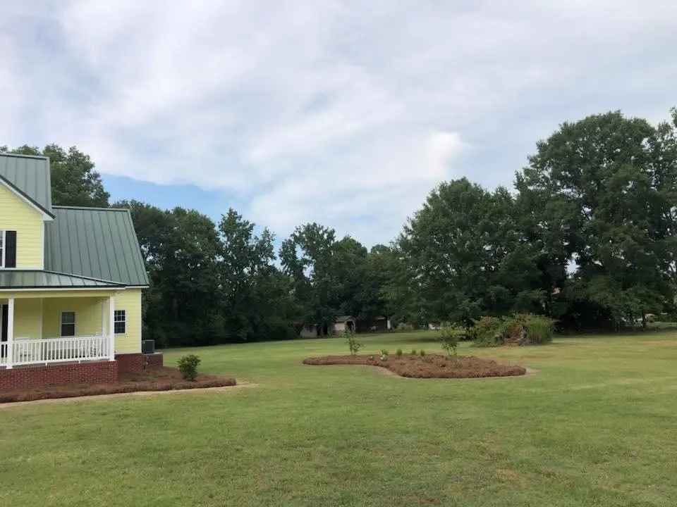 Professional outdoor landscaping in Darlington, SC by Locklair Property Management