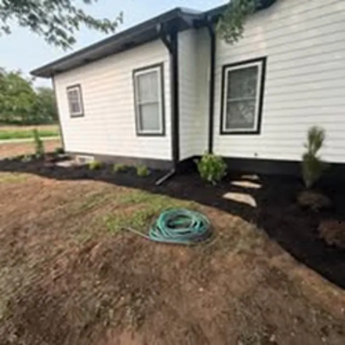 Local landscape installation with custom design in Maryville, MO by Loe Lawn & Landscape