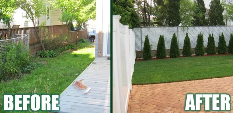 Trusted yard cleanup service with custom design across Staten Island, NY - Loffreno Landscape Contracting