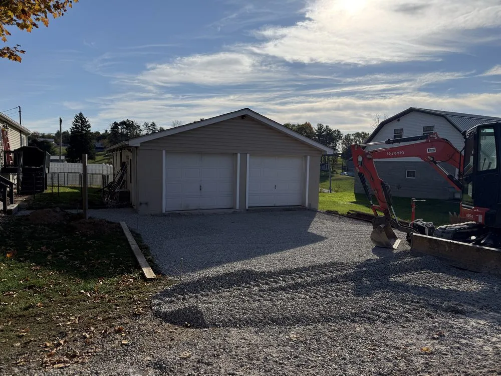 Custom landscape design for beautiful yards in Caldwell, OH by Logan Ridge Dirtworks