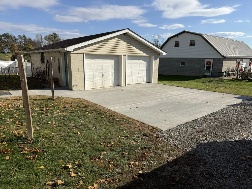 Professional outdoor landscaping with custom design in Caldwell, OH by Logan Ridge Dirtworks