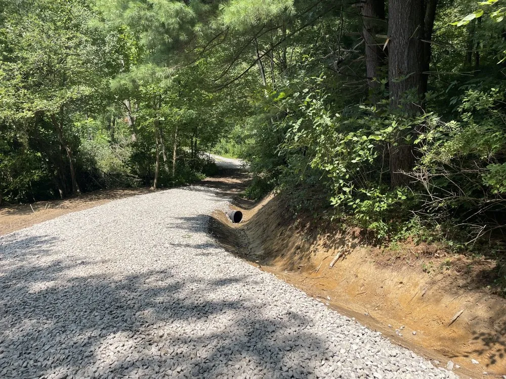 Expert landscape installation for homes in Caldwell, OH by Logan Ridge Dirtworks