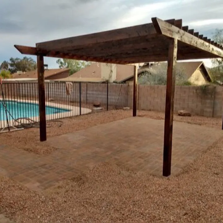 Professional garden landscaping for homes in Tucson, AZ by Logan's Handyman Services