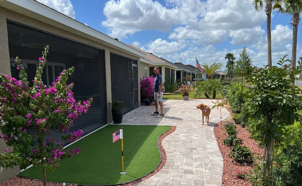 Reliable landscape installation in The Villages, FL by Logan’s Landscaping
