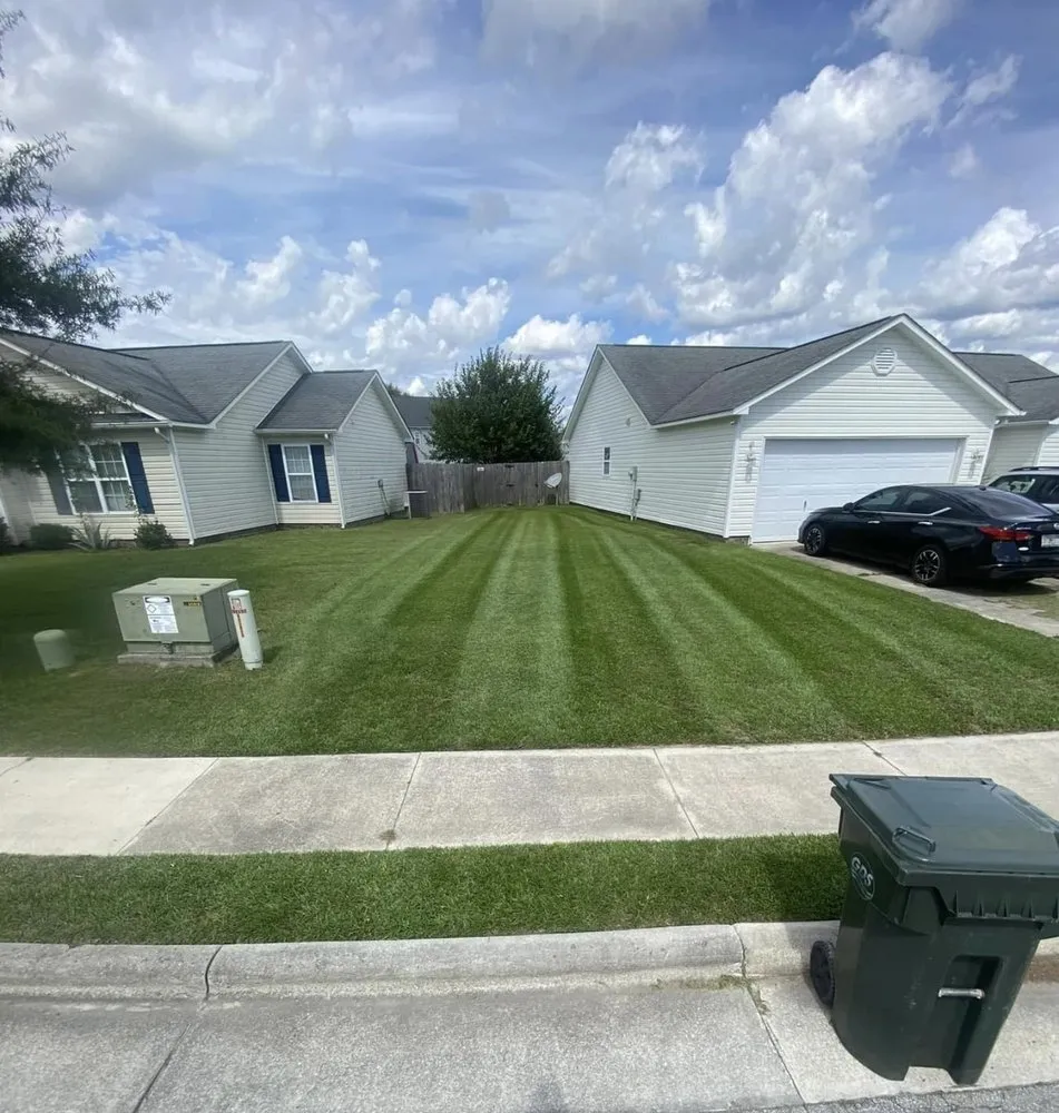 Affordable landscape installation for beautiful yards in Bridgeton, NC by Logan’s Lawn Care