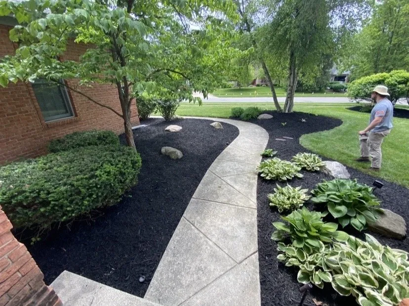 Expert landscape installation in Lambertville, MI by Logan’s Logs & Landscape