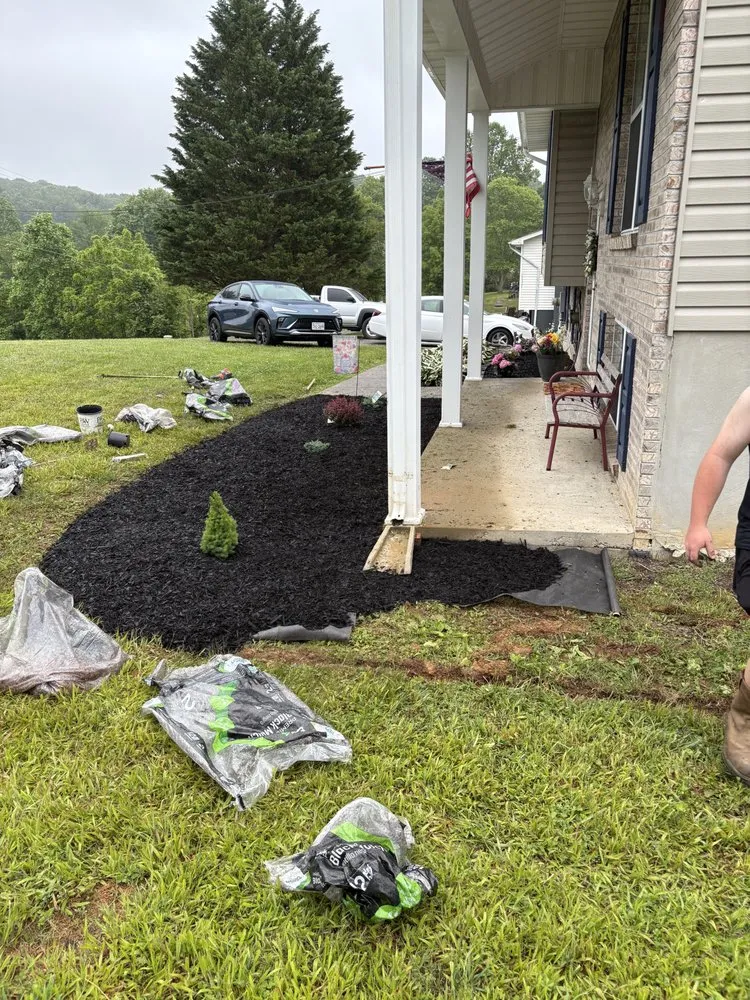 Expert outdoor landscaping with custom design across Bristol, TN - Logan’s Mowing