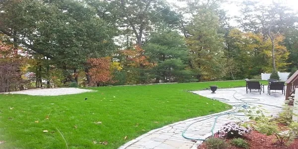 Affordable landscape design in Franklin, MA by Lola's Landscape