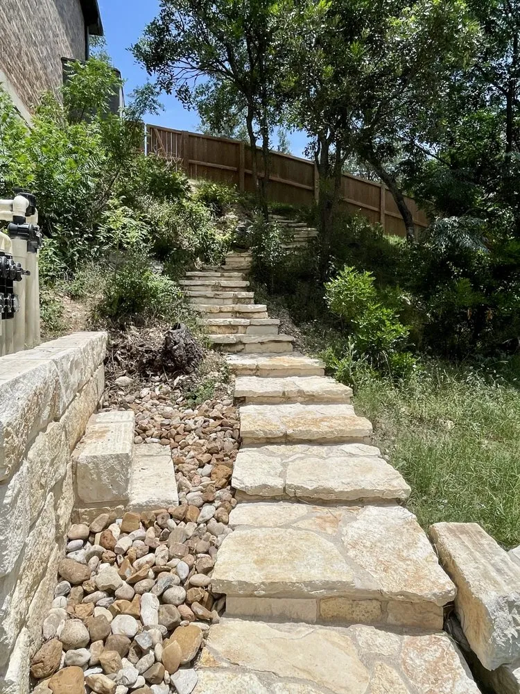 Expert yard maintenance with custom design in Austin, TX by Loma Verde Landscapes and Hardscapes
