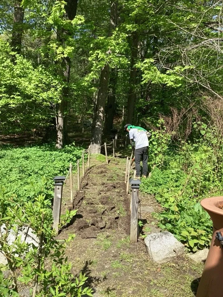 Affordable garden landscaping with custom design in Holyoke, MA by Lomas Landscaping