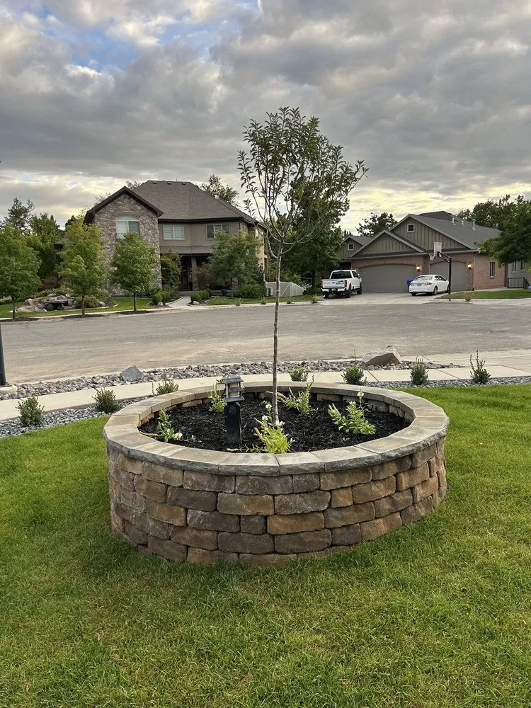 Expert lawn mowing service in Lehi, UT by Lomeli Landscaping