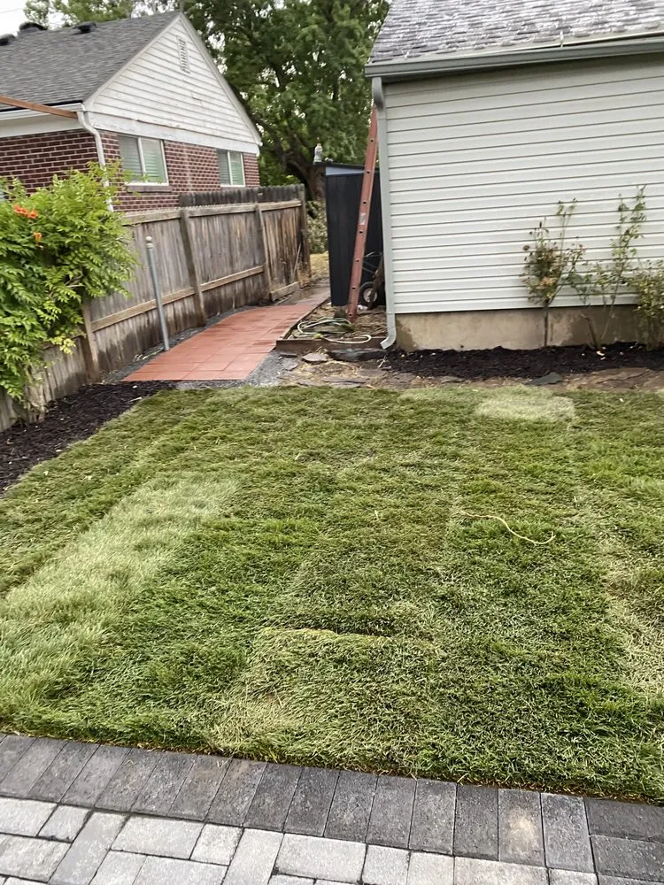 Custom lawn mowing service in Lehi, UT by Lomeli Landscaping