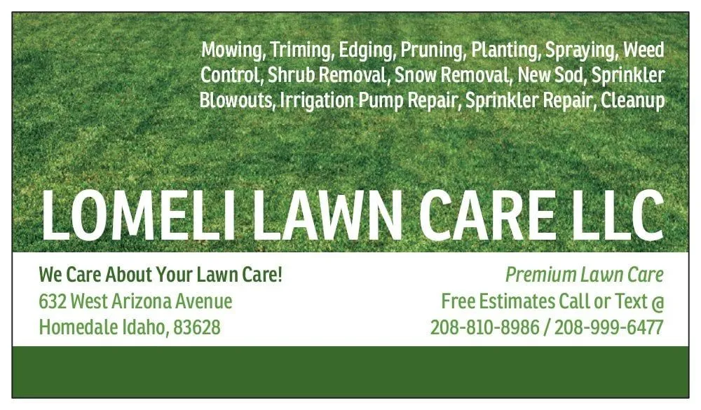 Professional yard maintenance with custom design across Homedale, ID - Lomeli Lawn Care