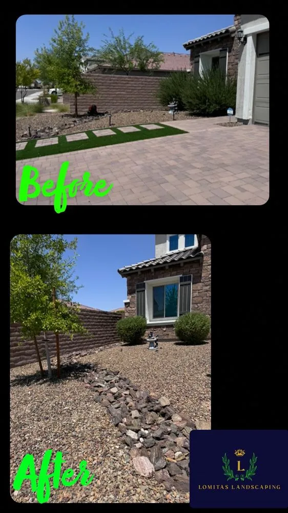 Custom lawn care service for year-round maintenance across Peoria, AZ - Lomitas Landscaping