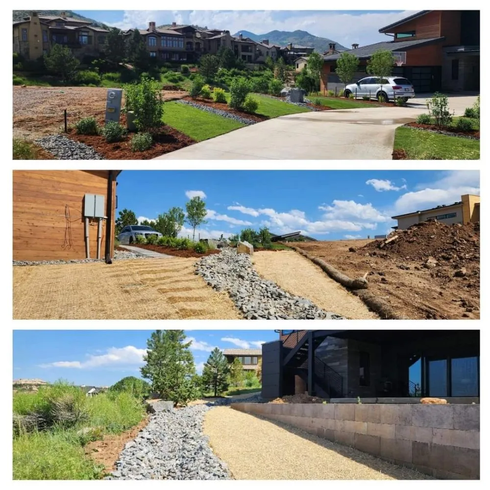 Affordable yard maintenance with custom design in Aurora, CO by Lomoon Landscaping
