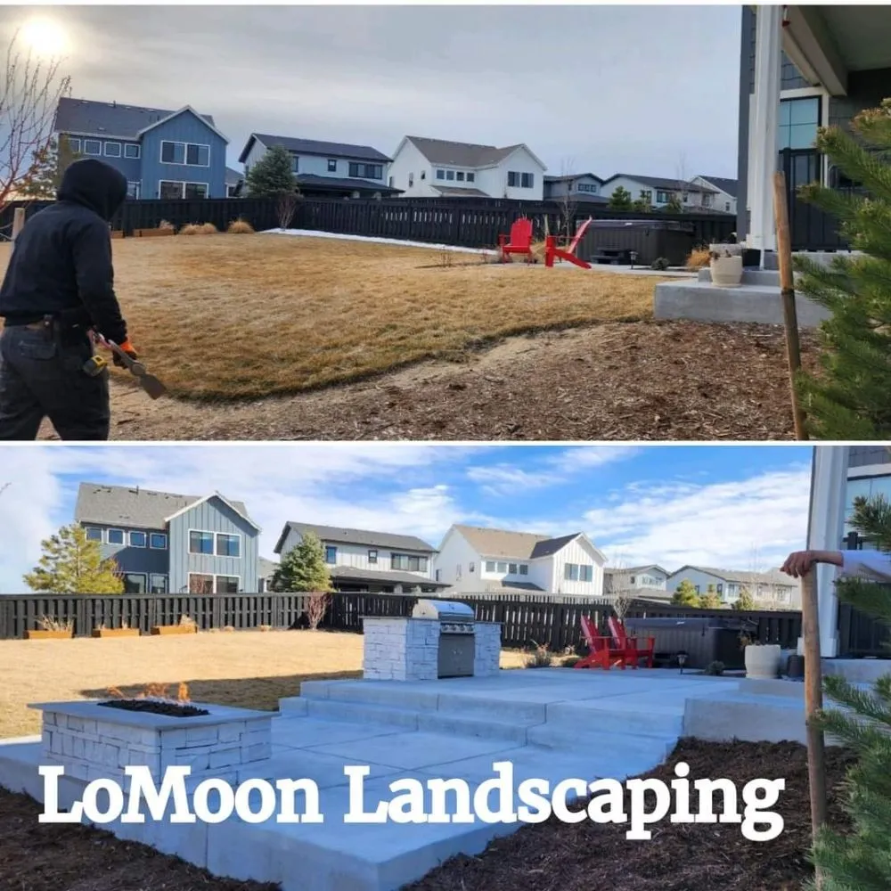 Top-rated lawn care service with custom design in Aurora, CO by Lomoon Landscaping