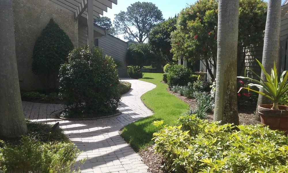 Local landscape installation in Jacksonville, FL by Lon-Man Lawncare & Landscaping