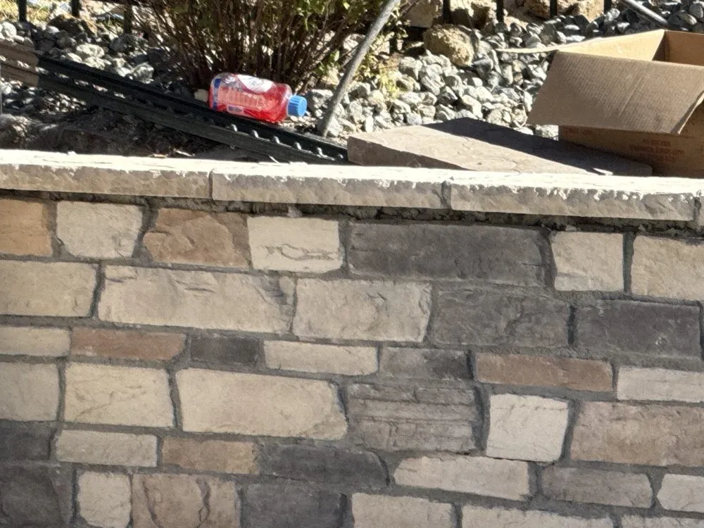 Custom yard cleanup service with custom design in Broomfield, CO by Lone Pine