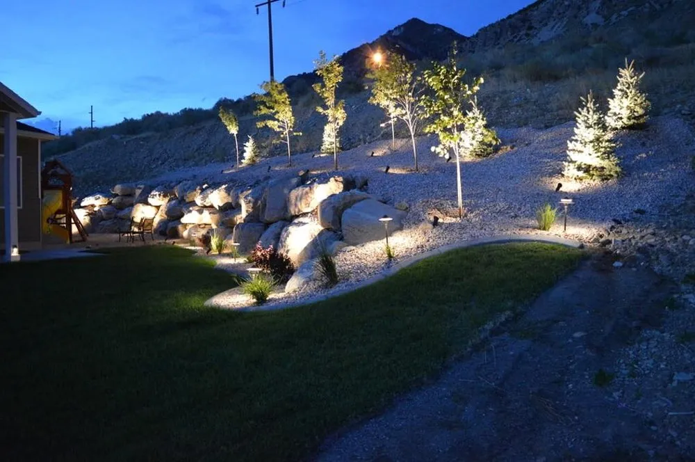 Professional yard maintenance for year-round maintenance in Brigham City, UT by Lone Pine Landscape