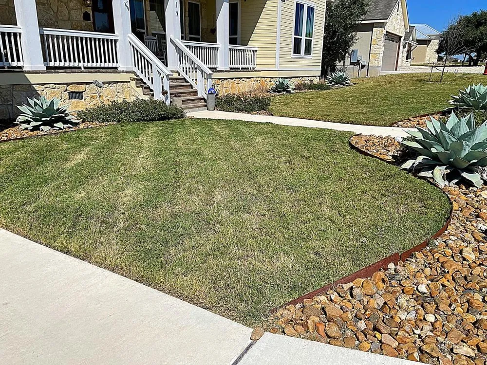 Local lawn mowing service in Kerrville, TX by Lone Star Landscaping