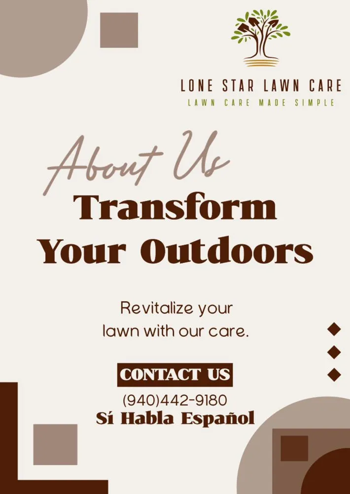 Affordable lawn mowing service for year-round maintenance across Denton, TX - Lone Star Lawn Care