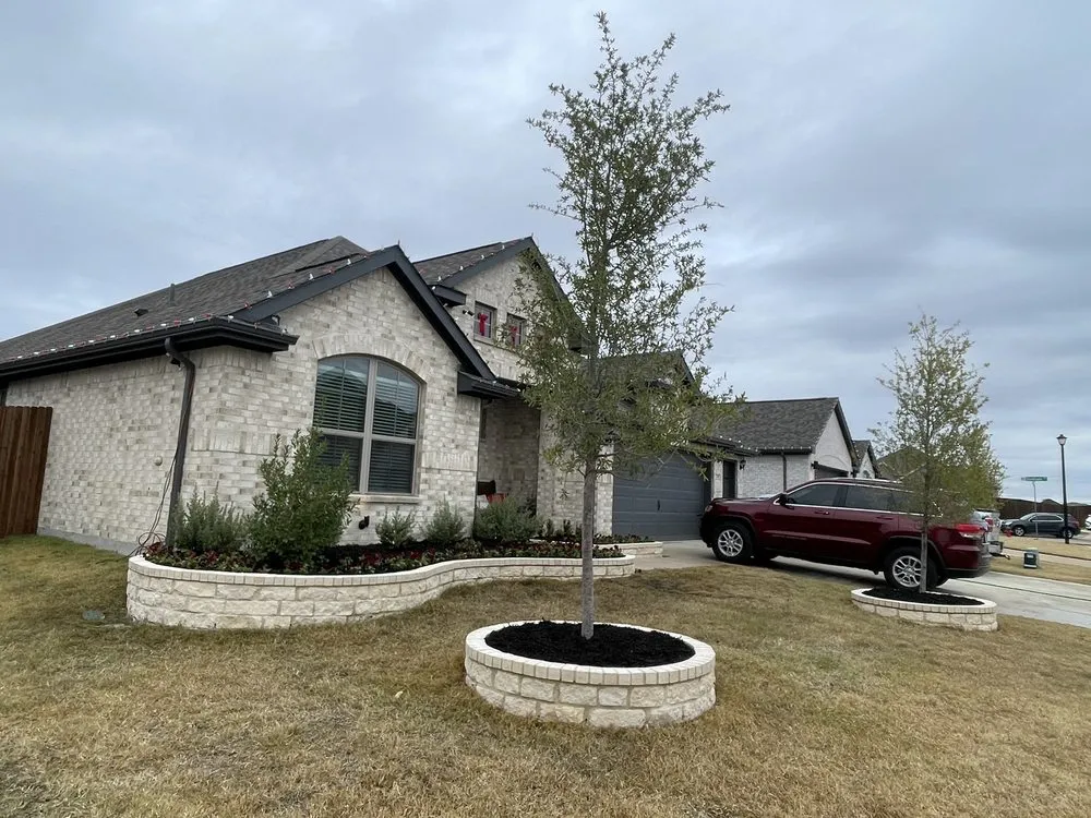 Professional landscaping services in Forney, TX by Lone Star Lawn Care