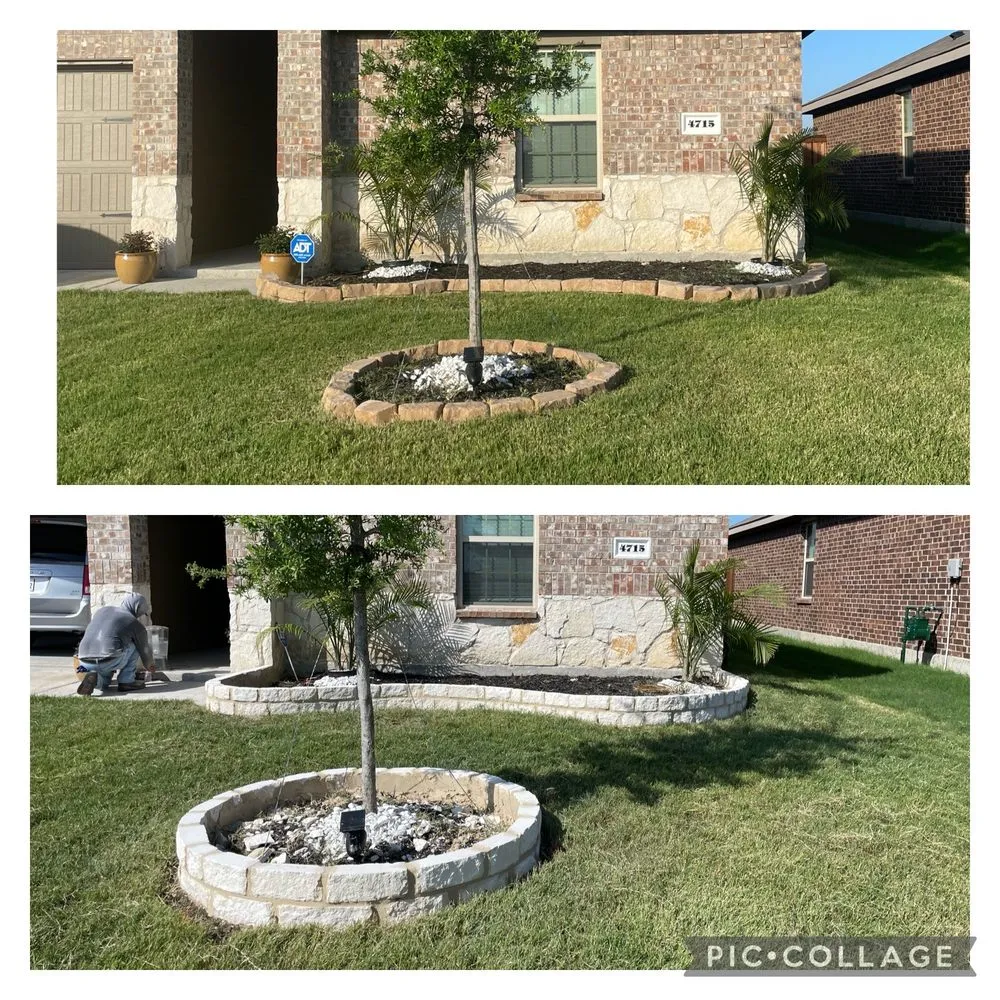 Reliable landscape installation for beautiful yards across Forney, TX - Lone Star Lawn Care