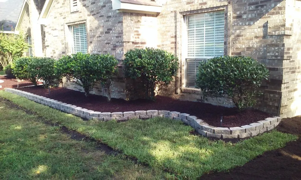 Professional lawn mowing service with custom design across Mesquite, TX - Lone Star Lawn Care