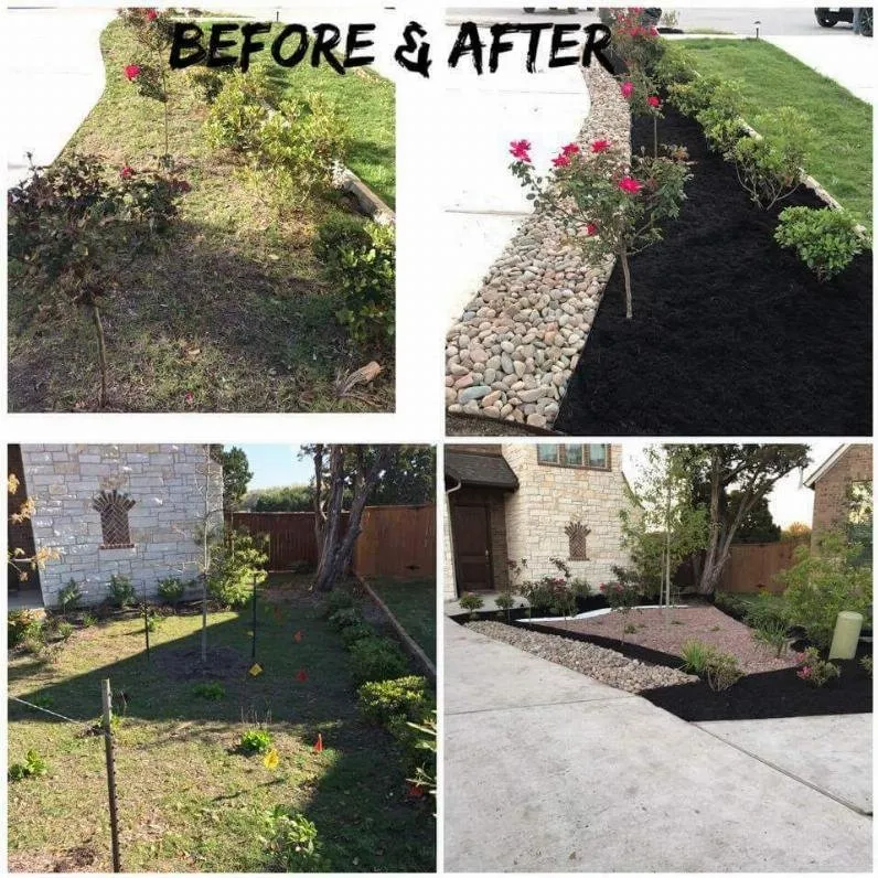 Expert outdoor landscaping for beautiful yards in Pflugerville, TX by Lone Star Lawn Service