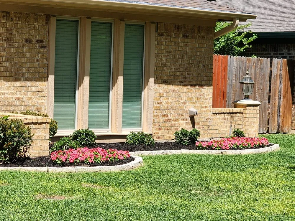 Top-rated landscape design for residential properties in Arlington, TX by Lone Star Lawns