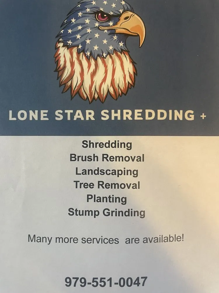 Local lawn mowing service in Brenham, TX by Lone Star Shredding Plus