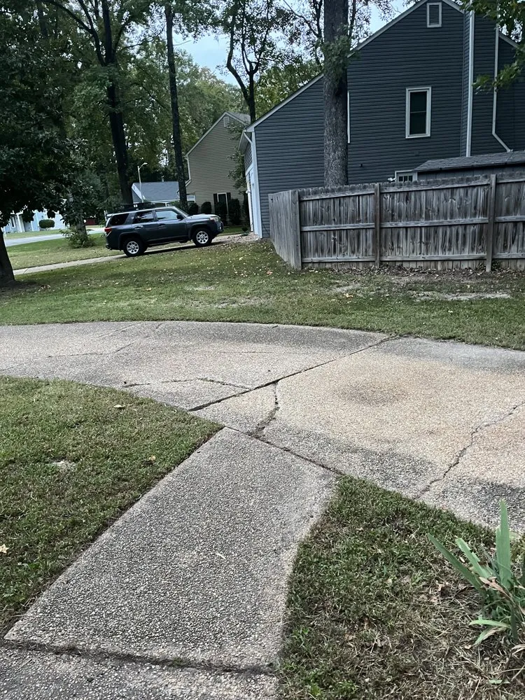 Custom lawn mowing service near you in Hampton, VA by Lone Wolf Lawn and Landscape