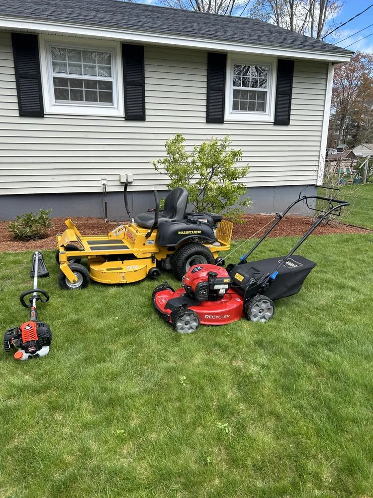 Expert garden landscaping for residential properties in Milford, NH by Lones Lawn & More