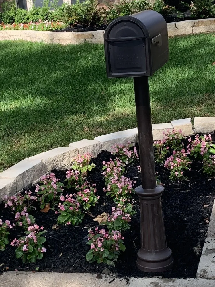 Professional landscape installation in Katy, TX by Lonestar Landscaping & Design