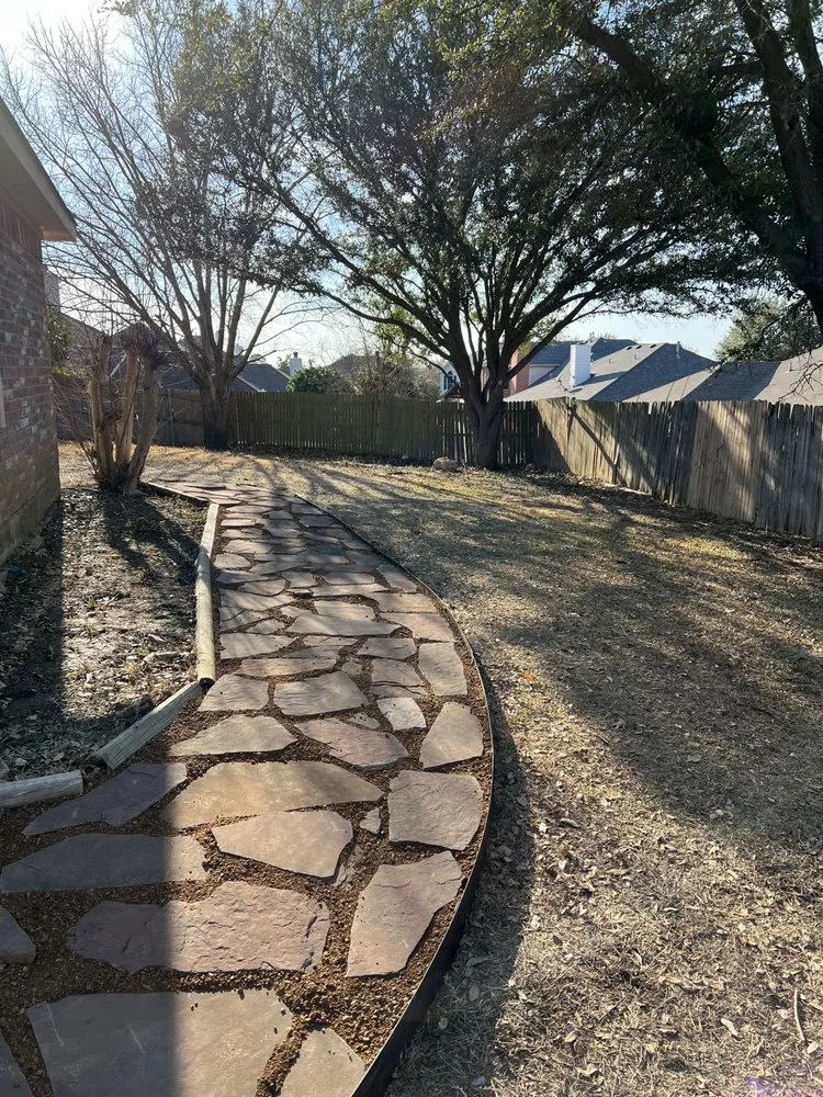 Expert landscape installation in Fort Worth, TX by Lonestar Landscaping & Holiday Lights