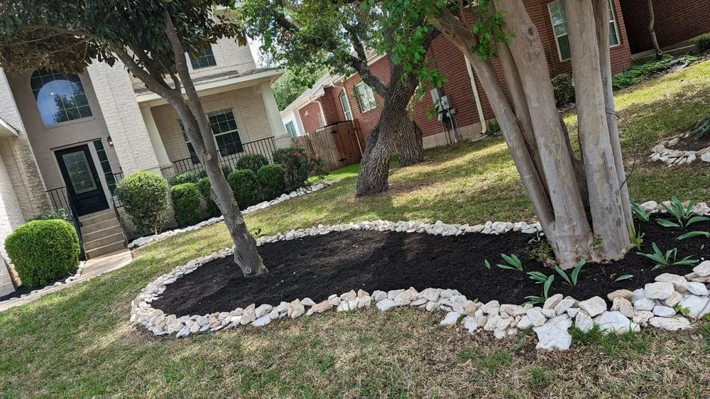 Trusted lawn mowing service with custom design in Bertram, TX by Lonestar Lawn & Landscape