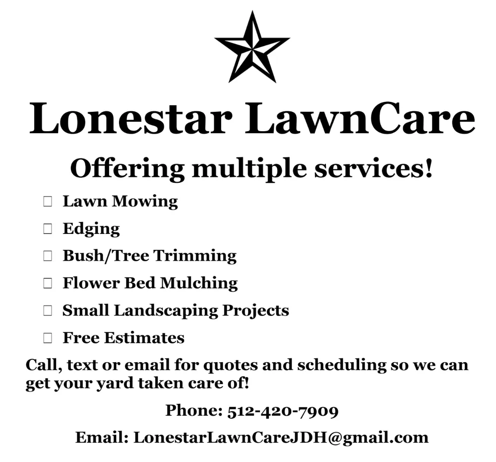 Professional residential landscaping in Jarrell, TX - Lonestar Lawn Care